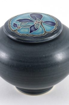Berry covered jar
