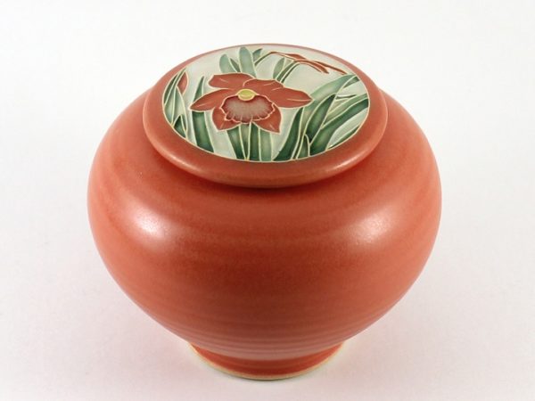 Daffodil covered jar - Image 2