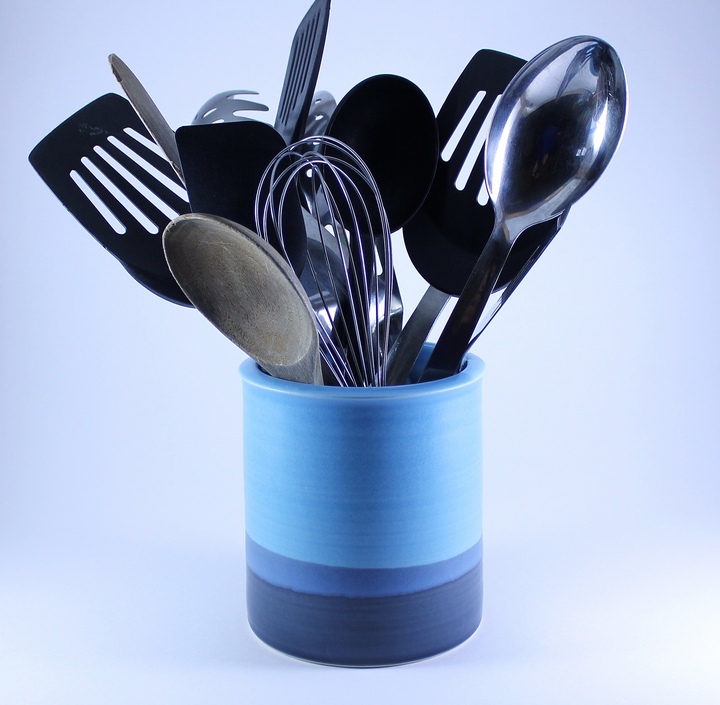 Ceramic Kitchen Utensil Holder — RachaelPots