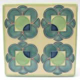 Four flowers tile