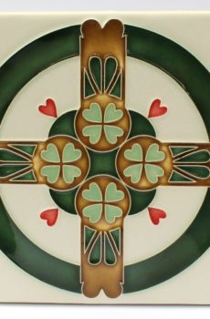 Swedish hearts tile