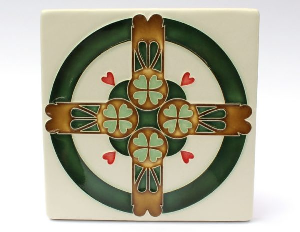 Swedish hearts tile 8x8