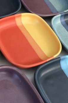 Square tray