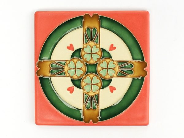 Swedish hearts tile 8x8