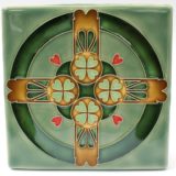 Swedish hearts tile 8x8