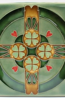 Swedish hearts tile 8x8