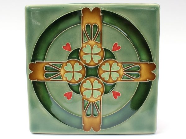 Swedish hearts tile 8x8