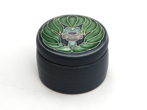 Peacock flower trinket box